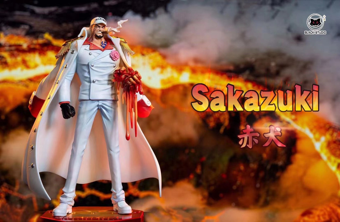 Black Studio - Sakazuki & Issho | 赤犬 & 藤虎