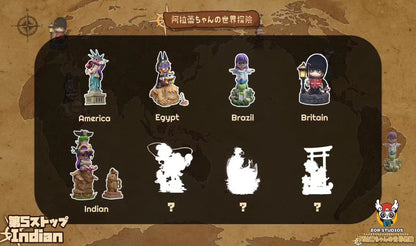 ZOR Studio - Native American Totem Pole Arale | 印第安 图腾柱 阿拉蕾