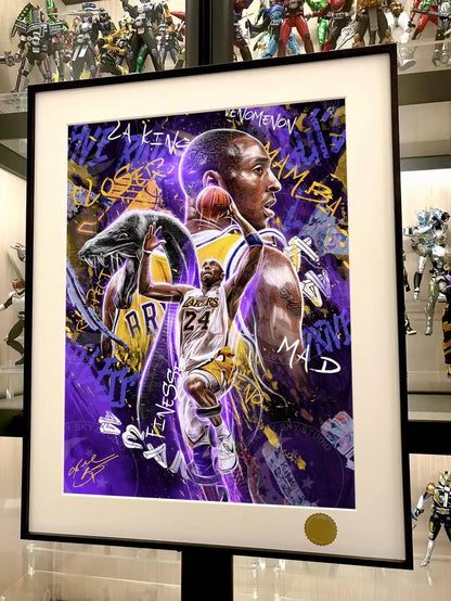 Starry Sky - NBA Kobe Bryant (Decorative Art Painting) | NBA 科比 布莱恩特 (装饰画)