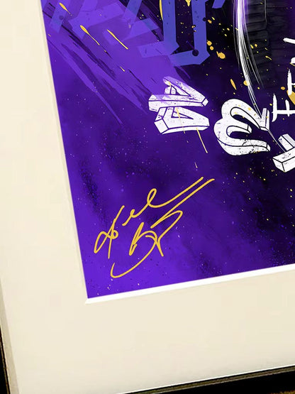 Starry Sky - NBA Kobe Bryant (Decorative Art Painting) | NBA 科比 布莱恩特 (装饰画)