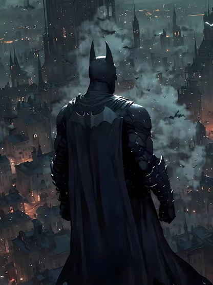 Starry Sky - Dark Knight (Decorative Art Painting) | 黑暗骑士 (装饰画)