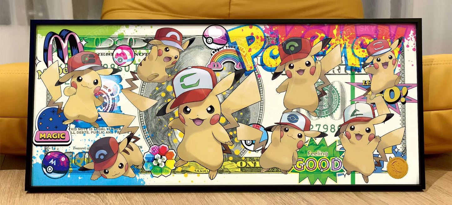 Starry Sky - Pokémon Dollar Bill 2.0 | 宝可梦美金版画 2.0