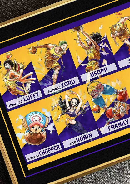 Thousand Bird Studio - Straw Hat Crew Lakers Players | 草帽团湖人队球员