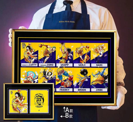 Thousand Bird Studio - Straw Hat Crew Lakers Players | 草帽团湖人队球员