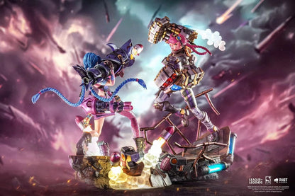 PureArts x RIOT - Licensed League of Legends Jinx & VI | 版权 英雄联盟 金克丝 & 蔚