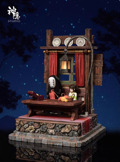 Shen Yin Studio - Spirited Away Candlelit Fabric (Silhouette Series) | 千与千寻烛夜织物 (剪影瞬间系列)