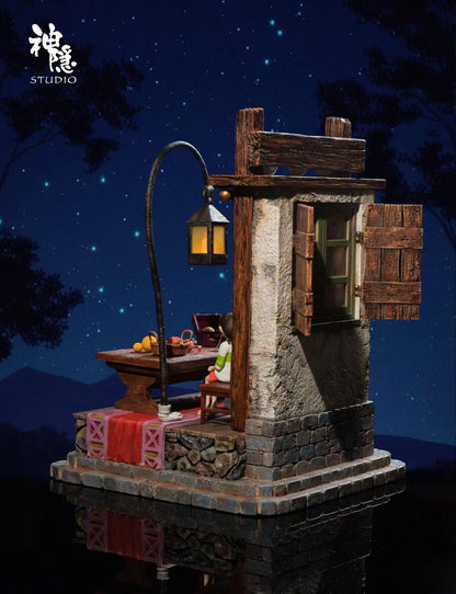 Shen Yin Studio - Spirited Away Candlelit Fabric (Silhouette Series) | 千与千寻烛夜织物 (剪影瞬间系列)