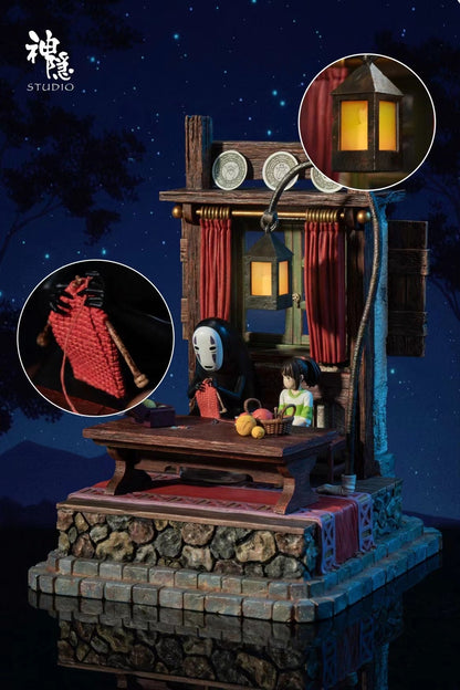 Shen Yin Studio - Spirited Away Candlelit Fabric (Silhouette Series) | 千与千寻烛夜织物 (剪影瞬间系列)