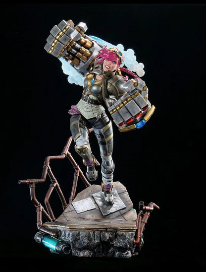 PureArts x RIOT - Licensed League of Legends Jinx & VI | 版权 英雄联盟 金克丝 & 蔚