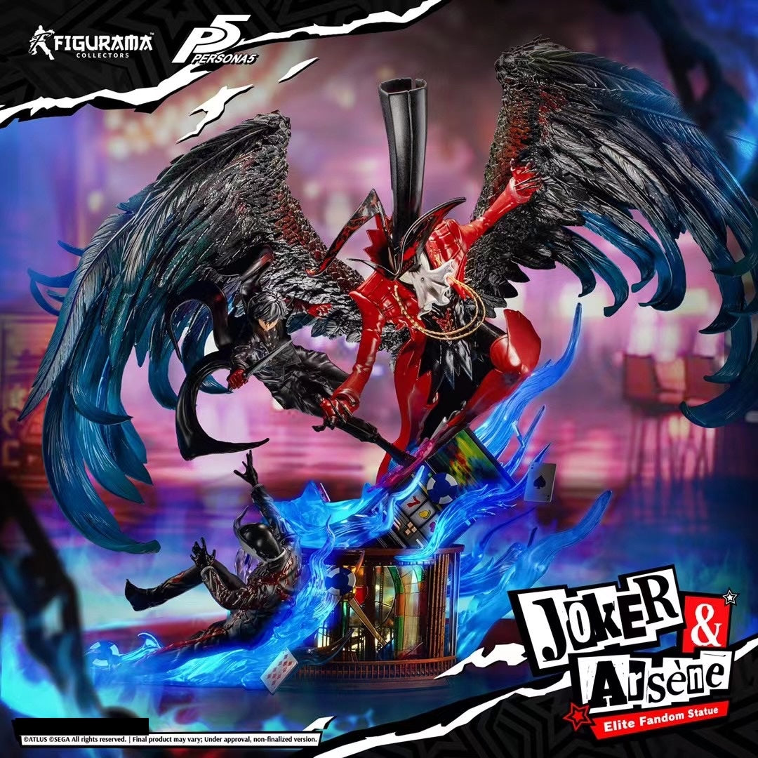 Figurama Studio - Licensed Persona 5 Joker & Arsène (Elite Fandom Series) | 版权 女神异闻录5 Joker & 亚森 (Elite Fandom Series)