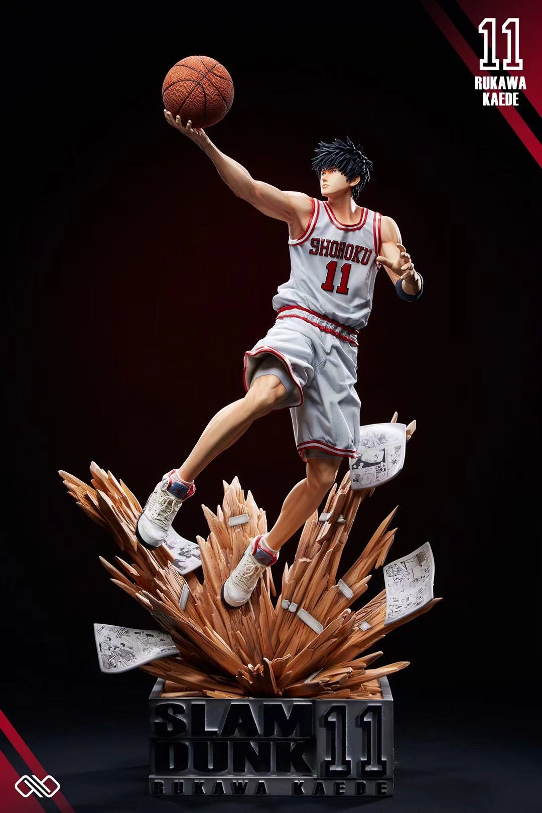 スラムダンク　流川楓　スピリットコレクション The Spirit Collection Inoue Takehiko SLAM DUNK VOL.3 流川楓 完成品