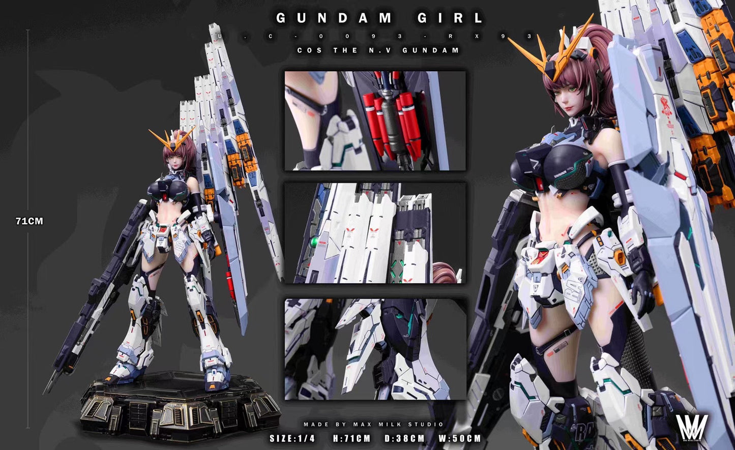 MMS Studio - Cos The N.V. Gundam Gundam Girl | Cos The N.V. Gundam 机娘
