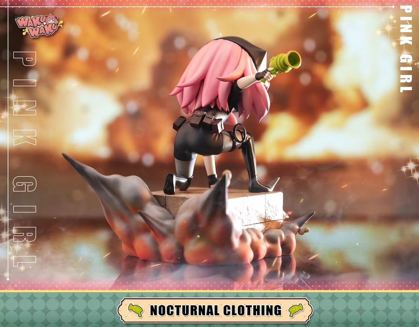 WakuWaku Studio - Anya in Nocturnal Clothing | 夜行衣阿尼亚