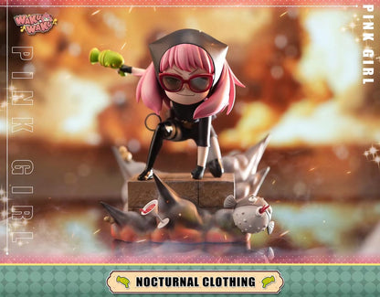 WakuWaku Studio - Anya in Nocturnal Clothing | 夜行衣阿尼亚