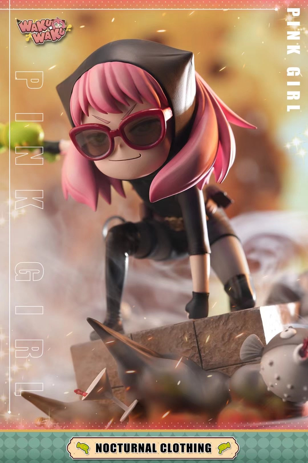 WakuWaku Studio - Anya in Nocturnal Clothing | 夜行衣阿尼亚