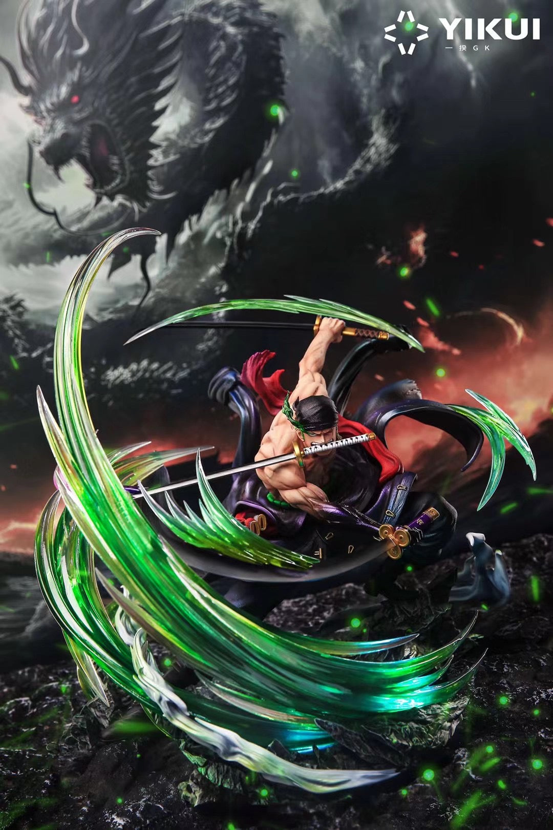 Pin Jiang Studio - Onigashima Zoro | 鬼岛索隆