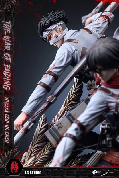 LC Studio - The War of Ending Mikasa Levi vs Eren | 最终之战 三笠兵长 vs 始祖巨人