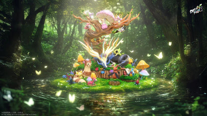 Drawmon Studio - Sleeping Xerneas (Forest Series) | 沉睡的哲尔尼亚斯 (森林组)