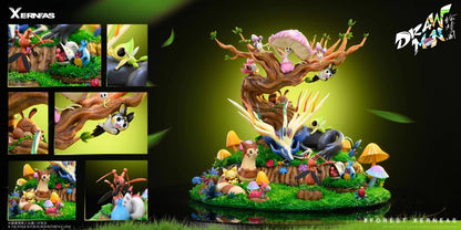 Drawmon Studio - Sleeping Xerneas (Forest Series) | 沉睡的哲尔尼亚斯 (森林组)