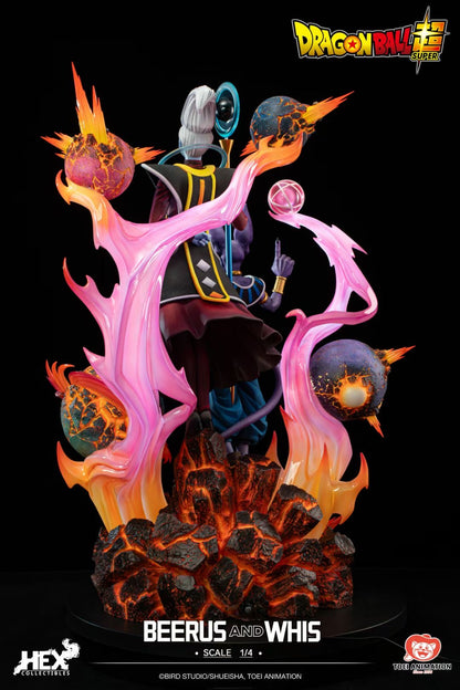 HEX Collectibles x TOEI Animation - Licensed Beerus & Whis | 版权 比鲁斯 & 维斯