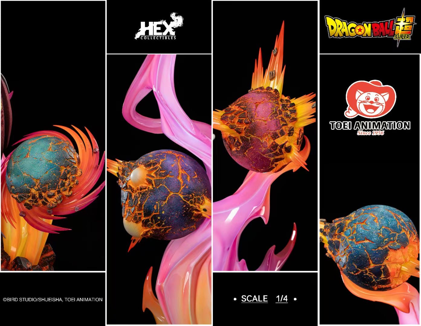 HEX Collectibles x TOEI Animation - Licensed Beerus & Whis | 版权 比鲁斯 & 维斯