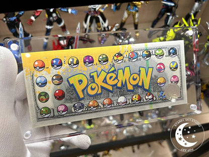 Starry Sky - Pikachu Justice League US Dollar Brick | 皮卡丘正义联盟美金砖