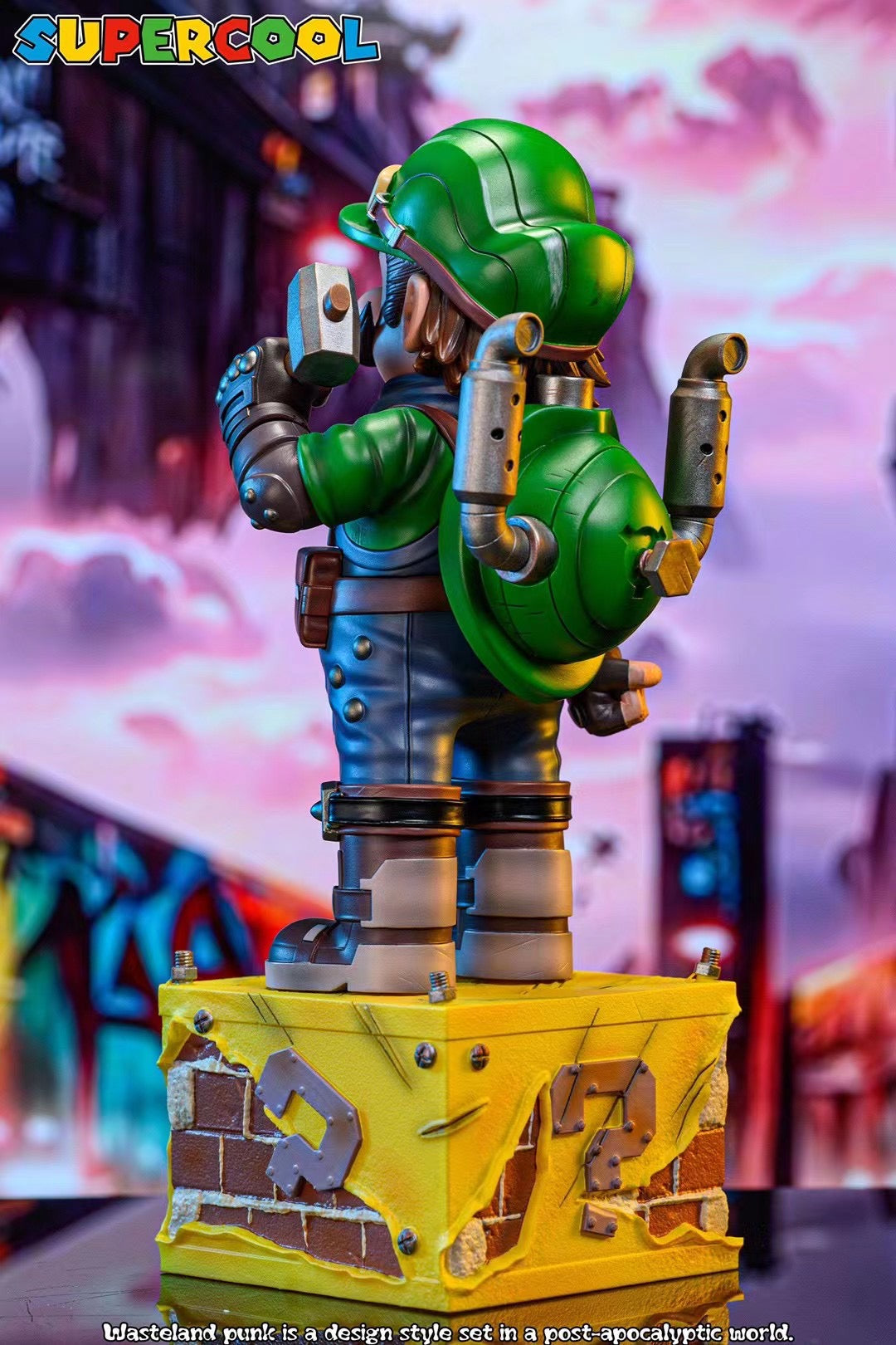 Supercool Studio - Cyberpunk Super Plumber Luigi | 赛博朋克超级水管工 路易吉