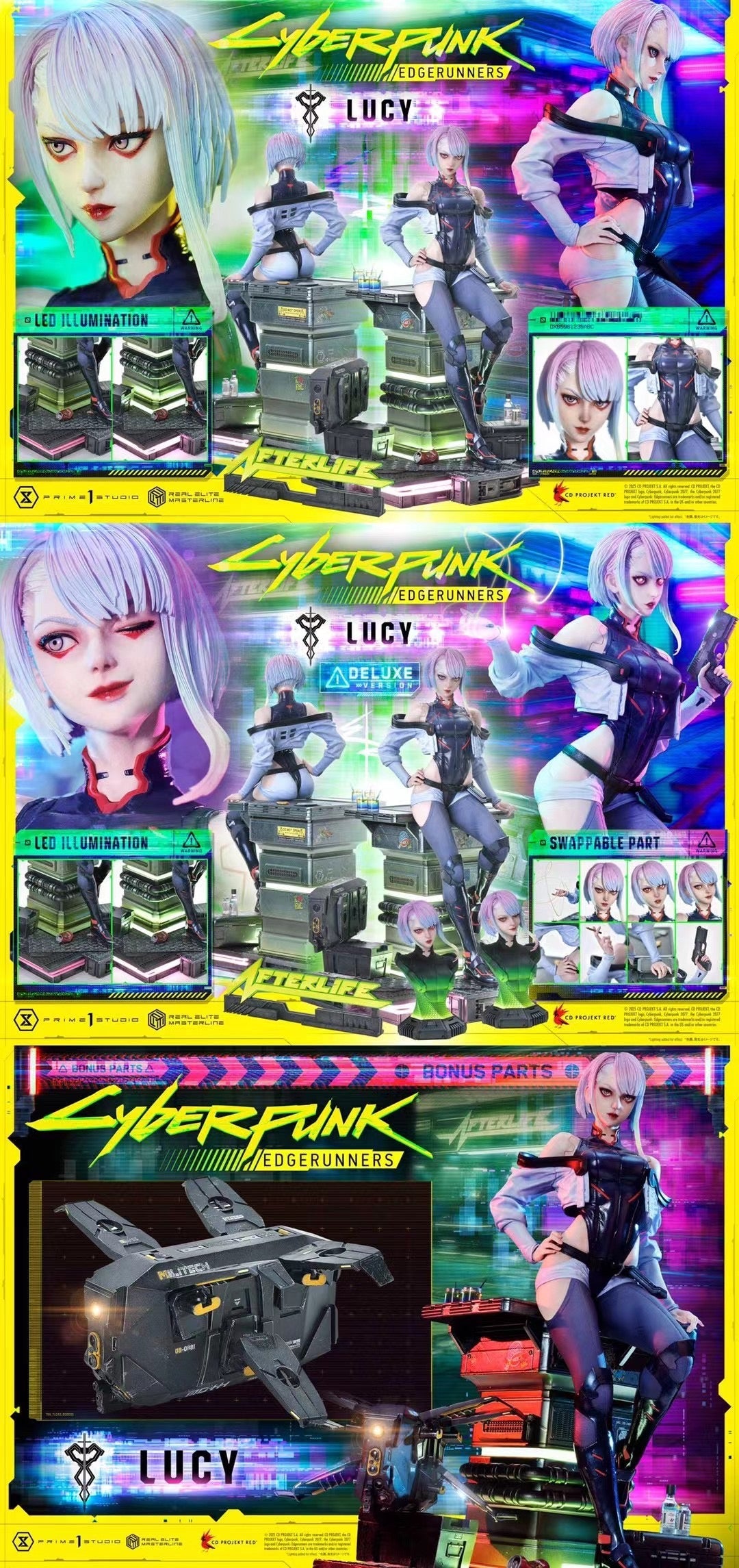 Prime 1 Studio - Licensed Cyberpunk 2077 Lucy | 版权 赛博朋克 2077 露西