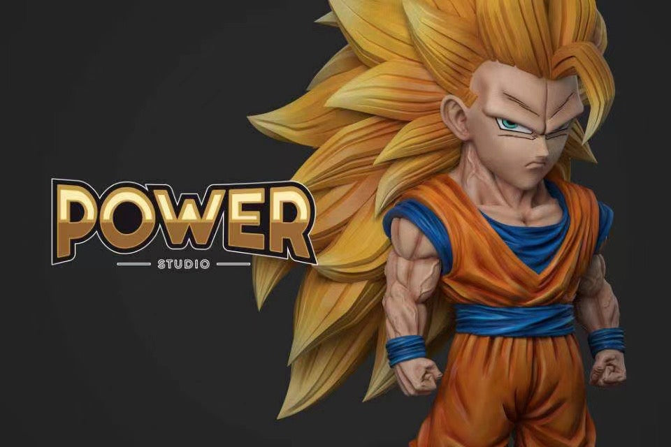 Power Studio - Super Saiyan 3 Goku | 超三悟空