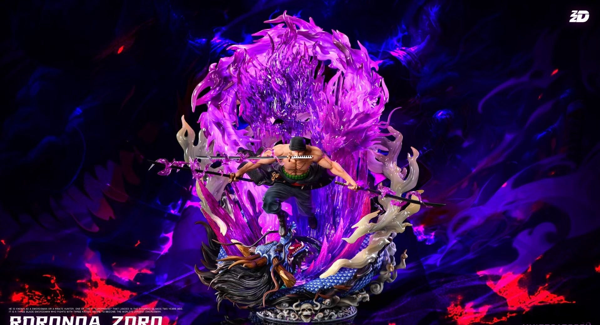 ZZDD Studio - Zoro The King of Hell | 地狱之王阎魔索隆– Dreamy-gk
