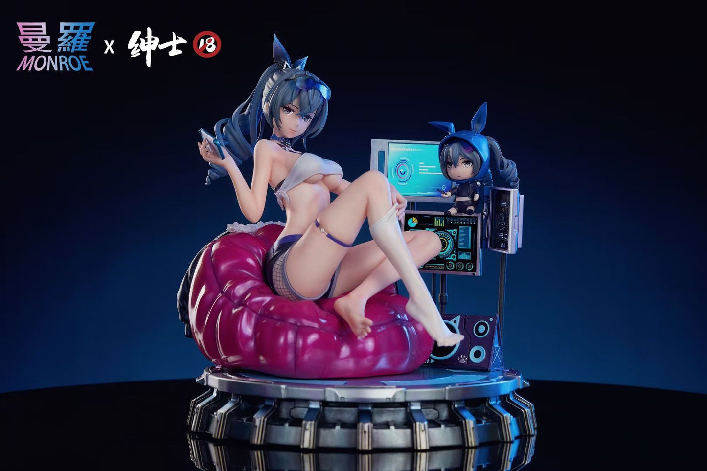 Gentlemen 18 x Monroe Studio - Honkai: Star Rail Silver Wolf | 崩坏星穹铁道 银狼