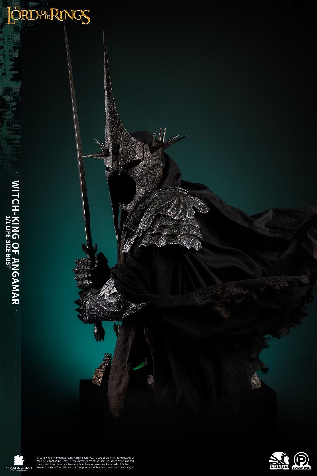 Infinity Studio - Licensed Witch-king of Angmar 1/1 Life-sized bust | 版权 安格瑪巫王 1/1 半身像