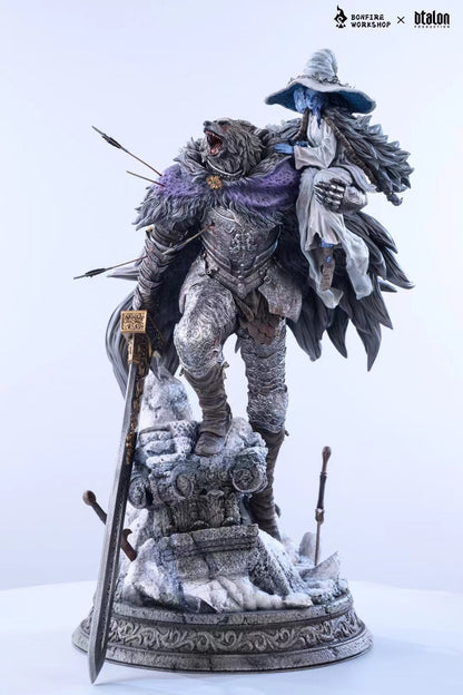 Bonfire x Dtalon Studio - Elden Ring Wolf and Lunar Princess | 艾尔登法环 狼与月之公主