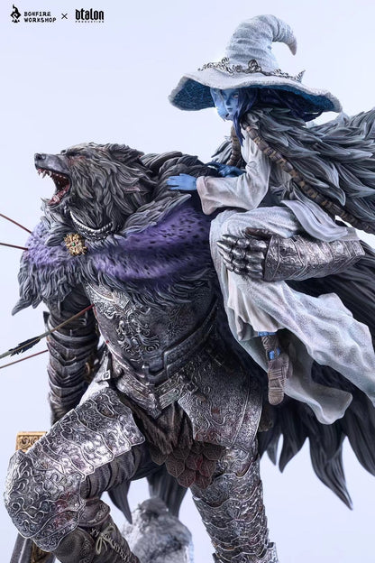 Bonfire x Dtalon Studio - Elden Ring Wolf and Lunar Princess | 艾尔登法环 狼与月之公主