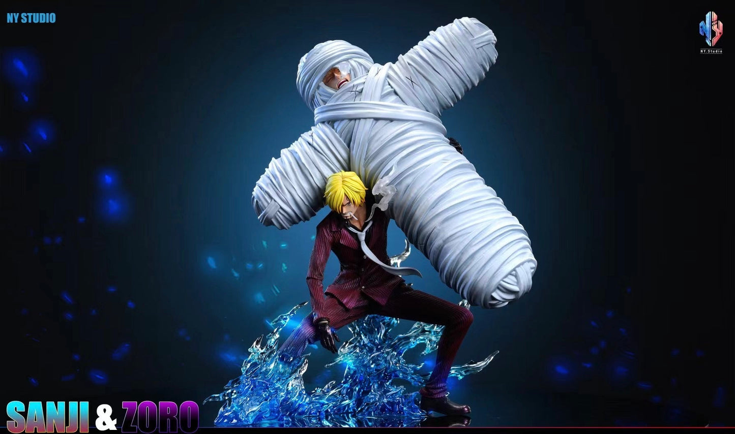 NY Studio - Sanji carrying Zoro 2.0 | 山治扛索隆2.0