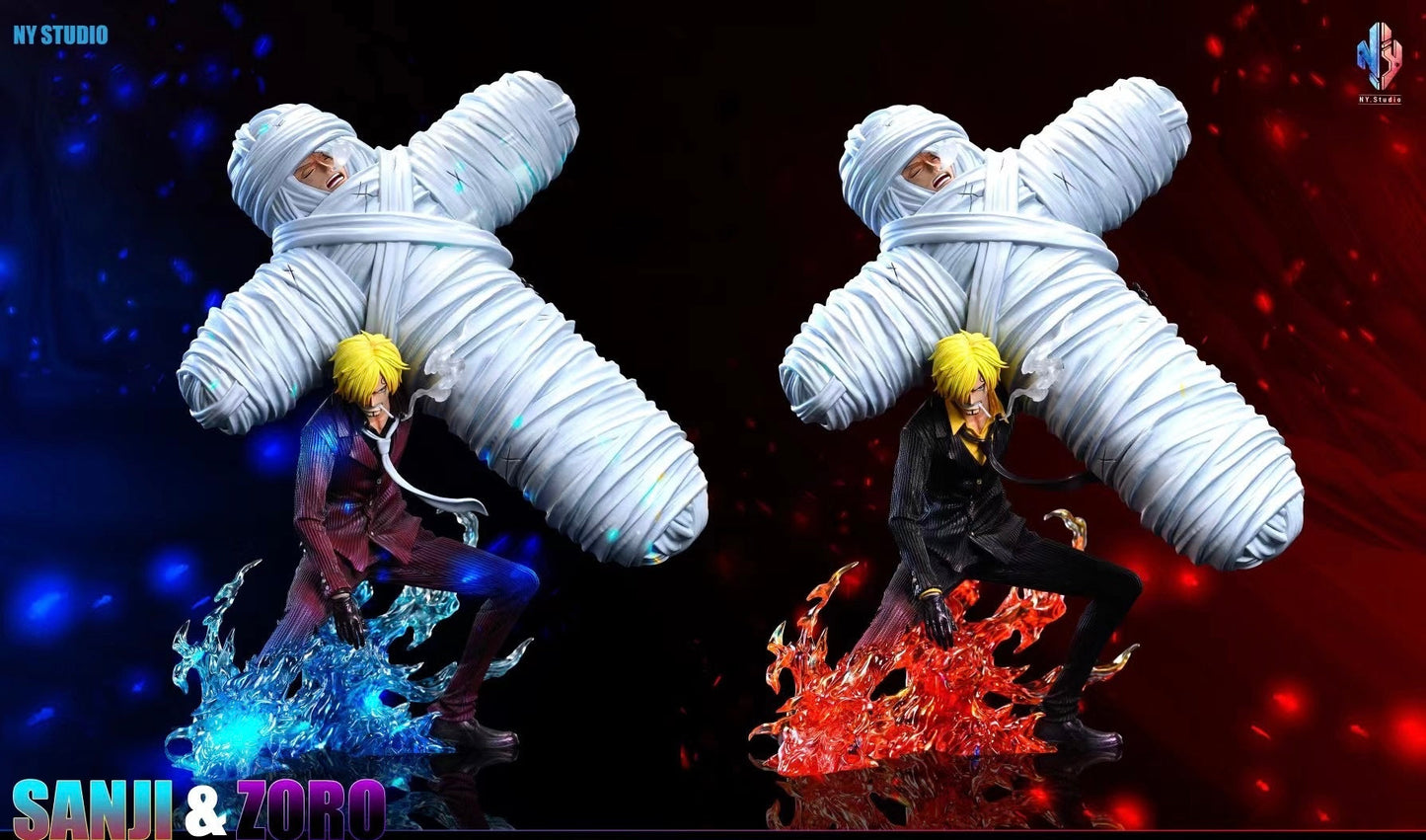 NY Studio - Sanji carrying Zoro 2.0 | 山治扛索隆2.0