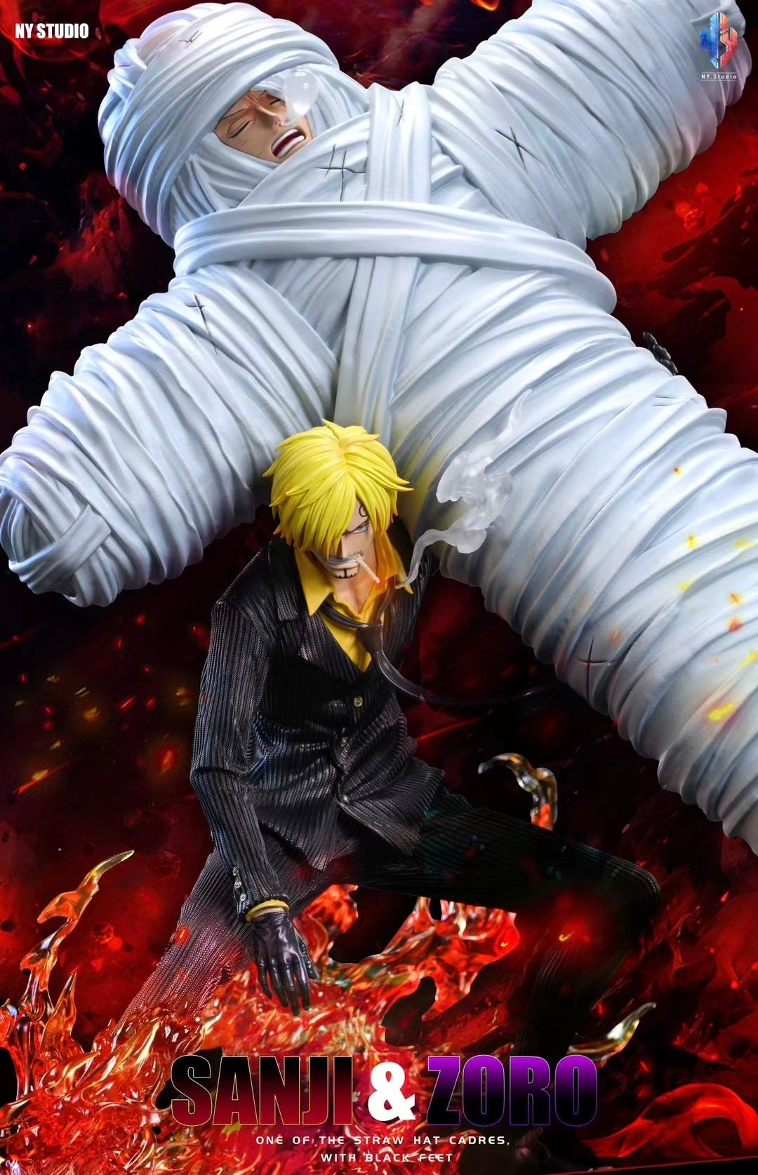 NY Studio - Sanji carrying Zoro 2.0 | 山治扛索隆2.0