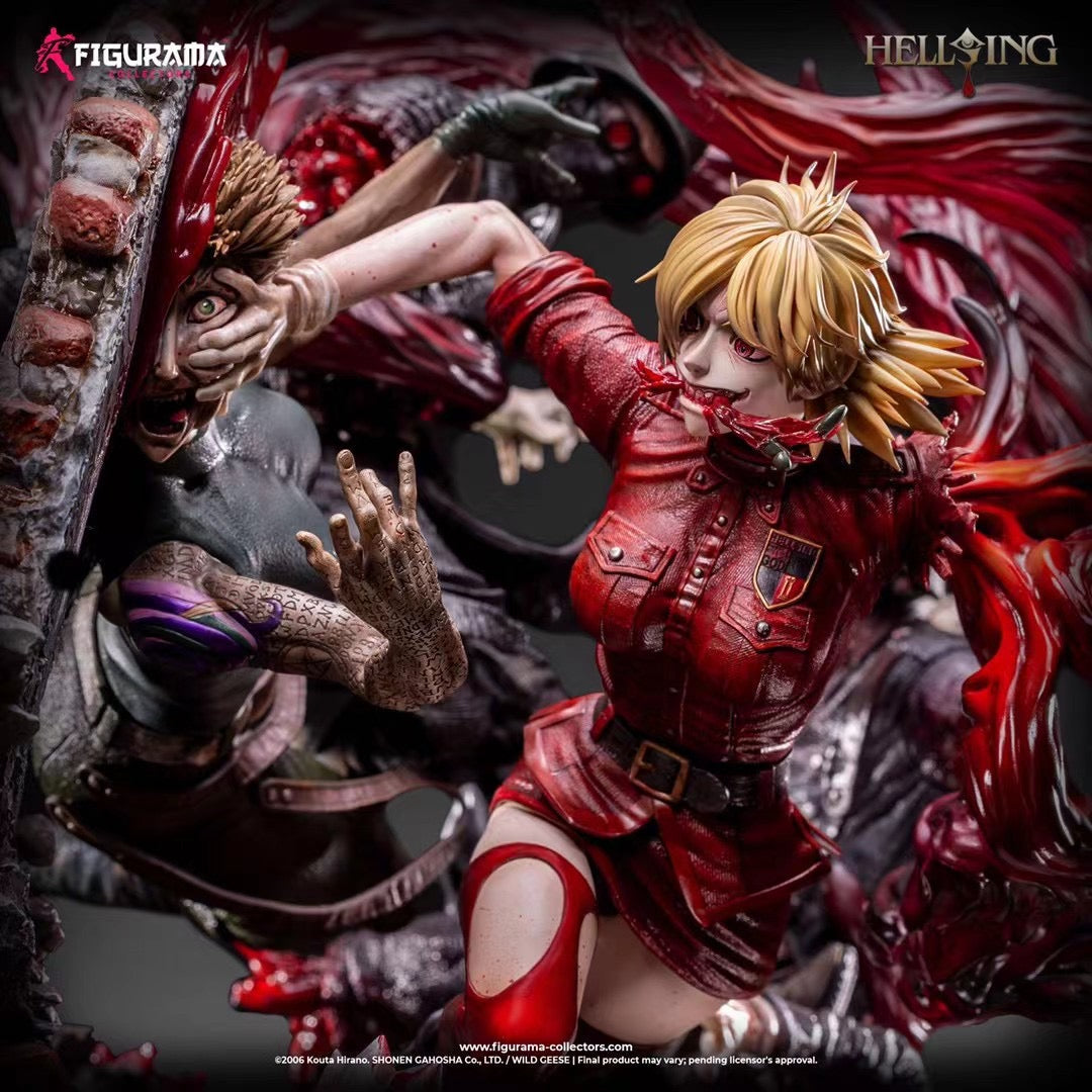 SIF ヘルシング HELLSING フィギュア 完成品 リペイントカラー セラス・ヴィクトリア ヘルシング EX SIF D.セラス・ヴィクトリア その他