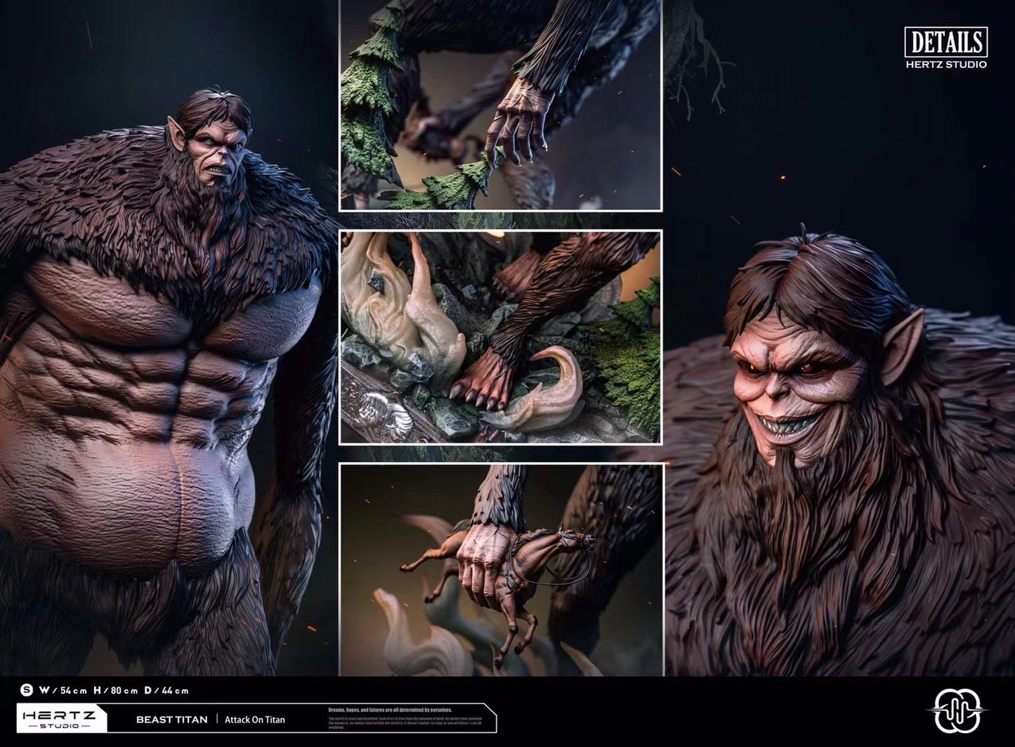 Hertz Studio - Beast Titan Zeke | 兽之巨人 吉克·耶格尔