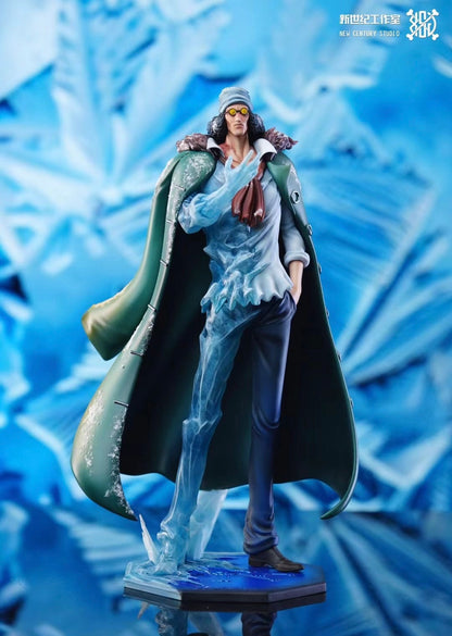 New Century Studio - Blackbeard Pirate Kuzan & Jesus Burgess | 黑胡子海贼团 青雉 & 吉扎斯·巴杰斯