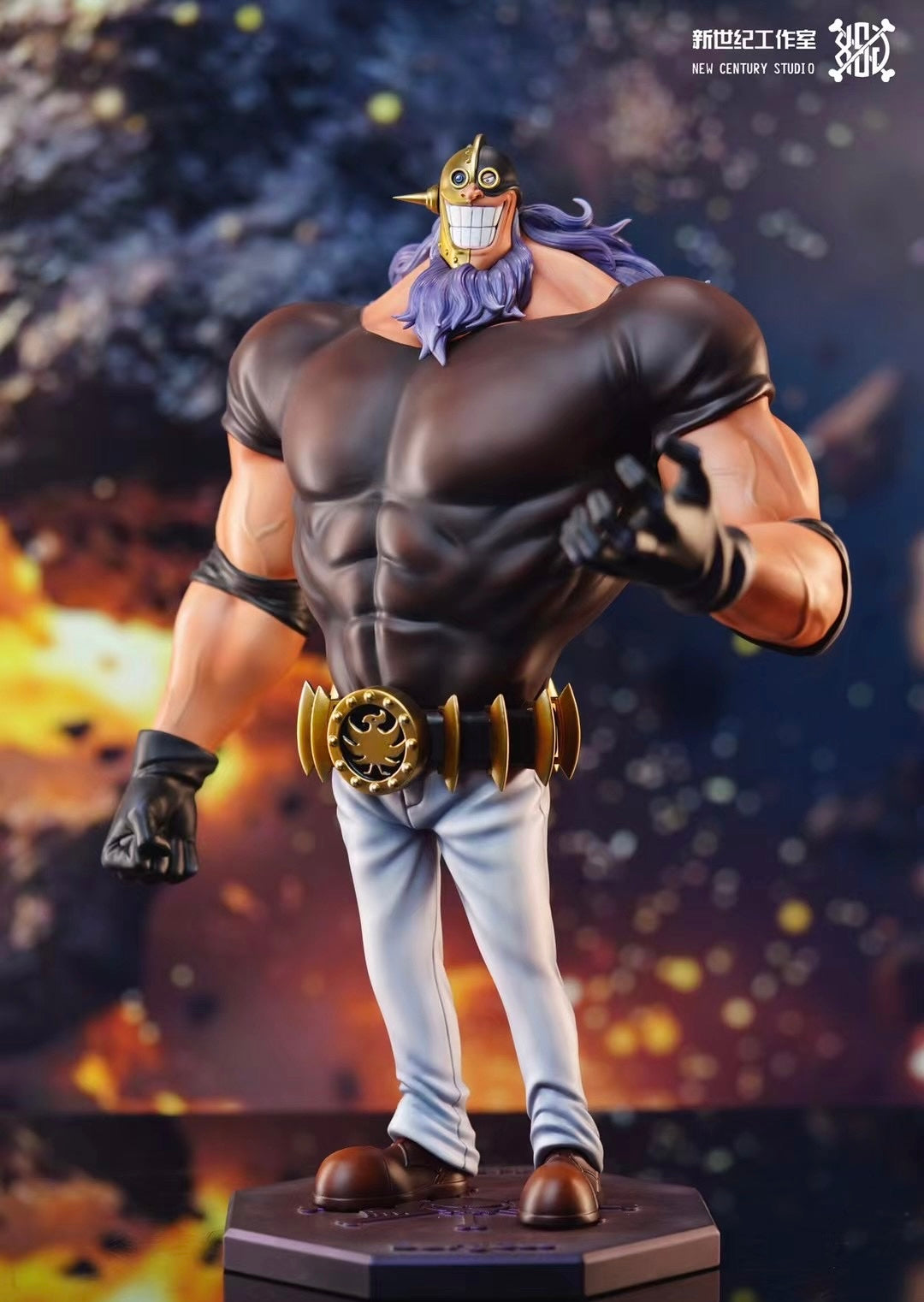 New Century Studio - Blackbeard Pirate Kuzan & Jesus Burgess | 黑胡子海贼团 青雉 & 吉扎斯·巴杰斯