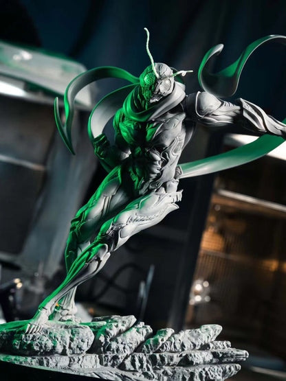 TianYe Studio x YE233 - Locust Man GK Kit | 蝗虫人白模