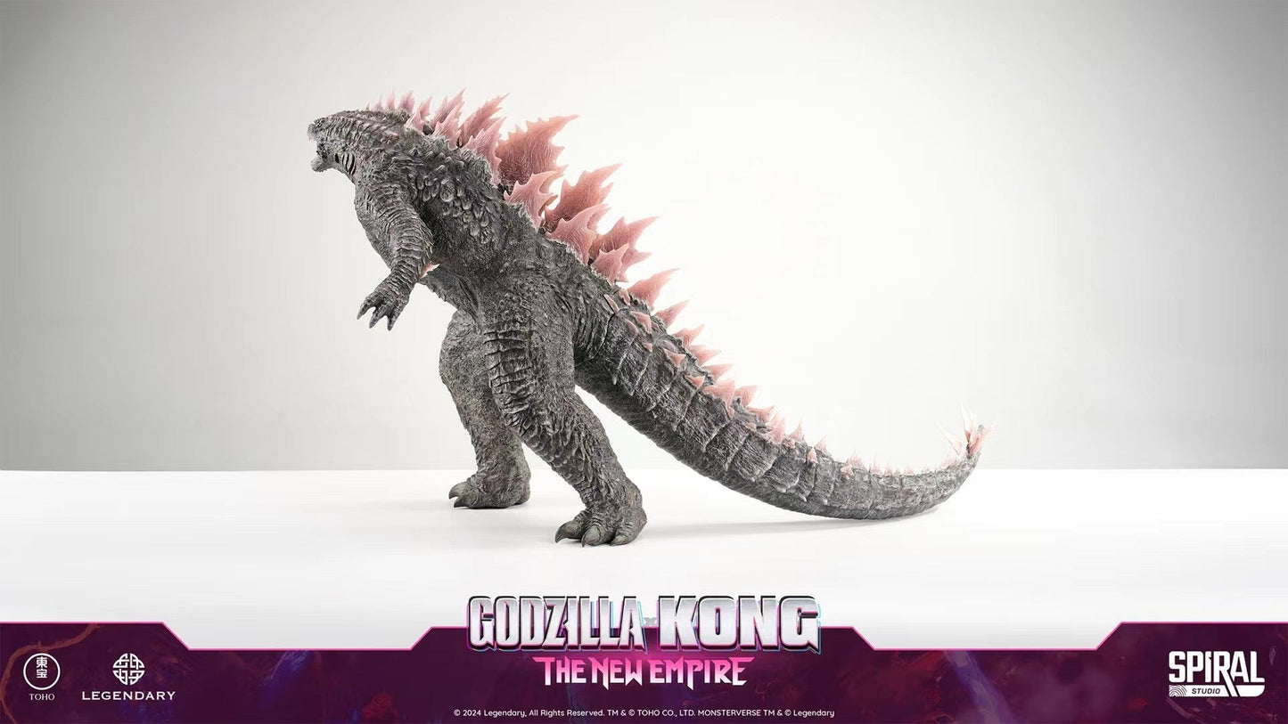 Spiral Studio - Licensed Godzilla vs. Kong 2: The Rise of the Empire - Godzilla 2024 Evolution Form | 版权 哥斯拉大战金刚2 帝国崛起 哥斯拉 2024 进化形态