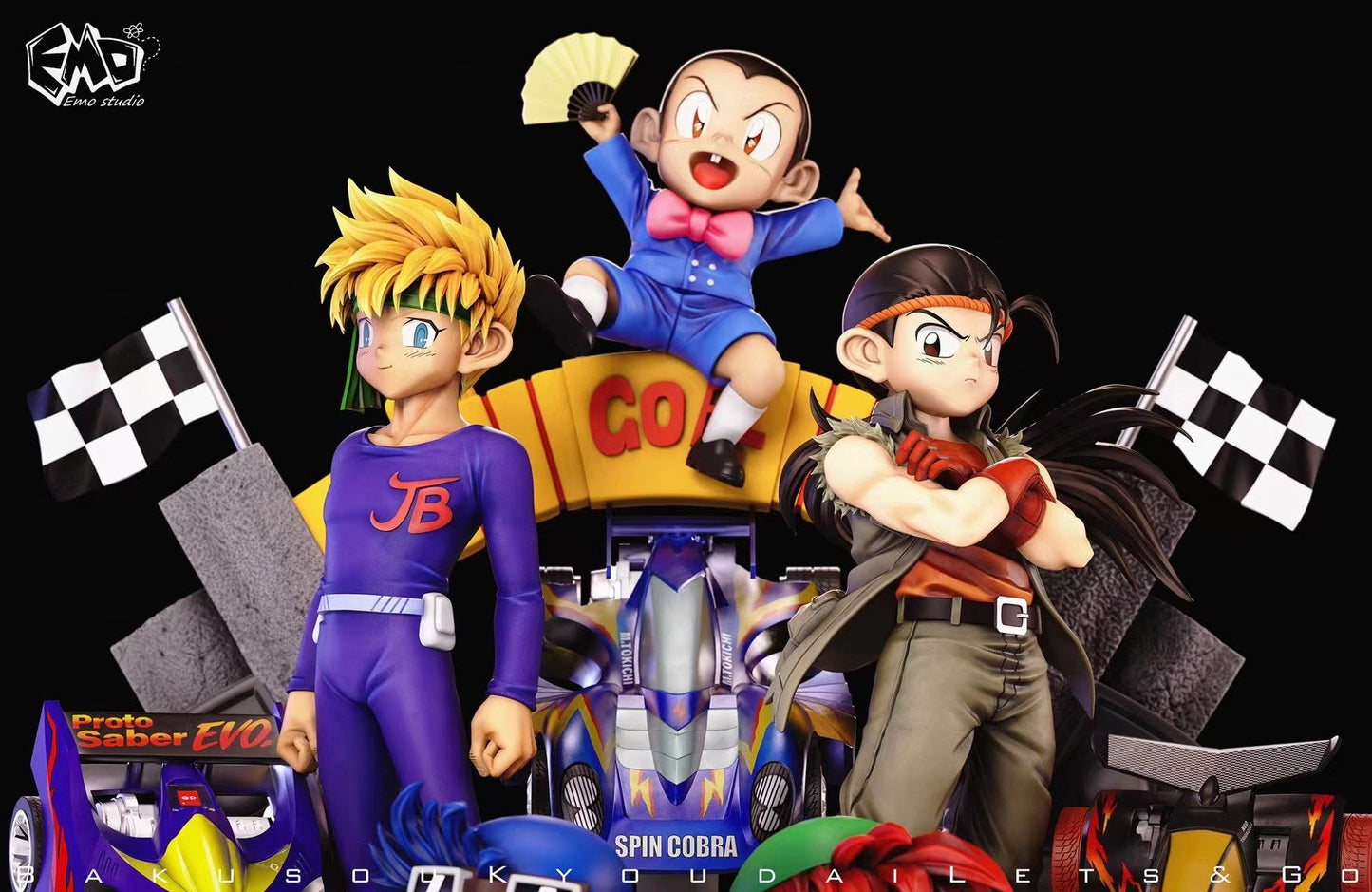 Emo Studio - Bakusō Kyōdai Let's & Go!! | 爆走兄弟 Let's & Go!!