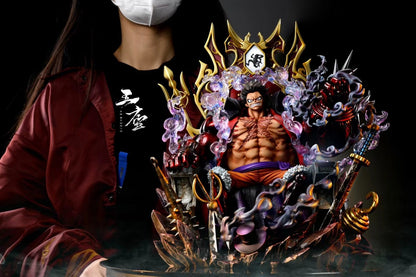 TH Studio - Conqueror's Haki Luffy on Throne | 王座霸王色路飞