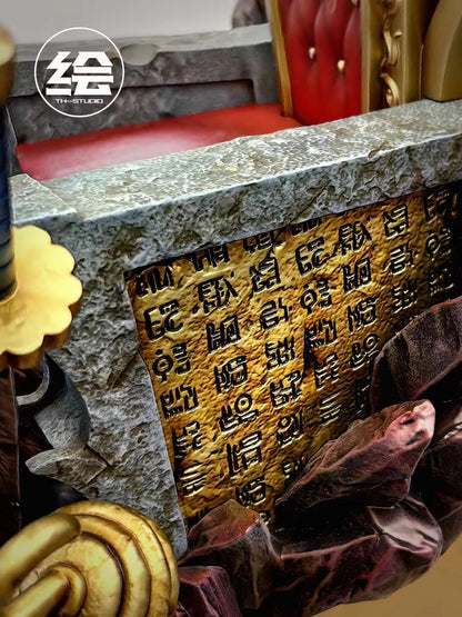 TH Studio - Conqueror's Haki Luffy on Throne | 王座霸王色路飞