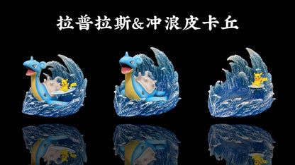 PoKe Studio - Lapras & Surfing Pikachu | 拉普拉斯&冲浪皮卡丘