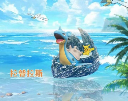 PoKe Studio - Lapras & Surfing Pikachu | 拉普拉斯&冲浪皮卡丘