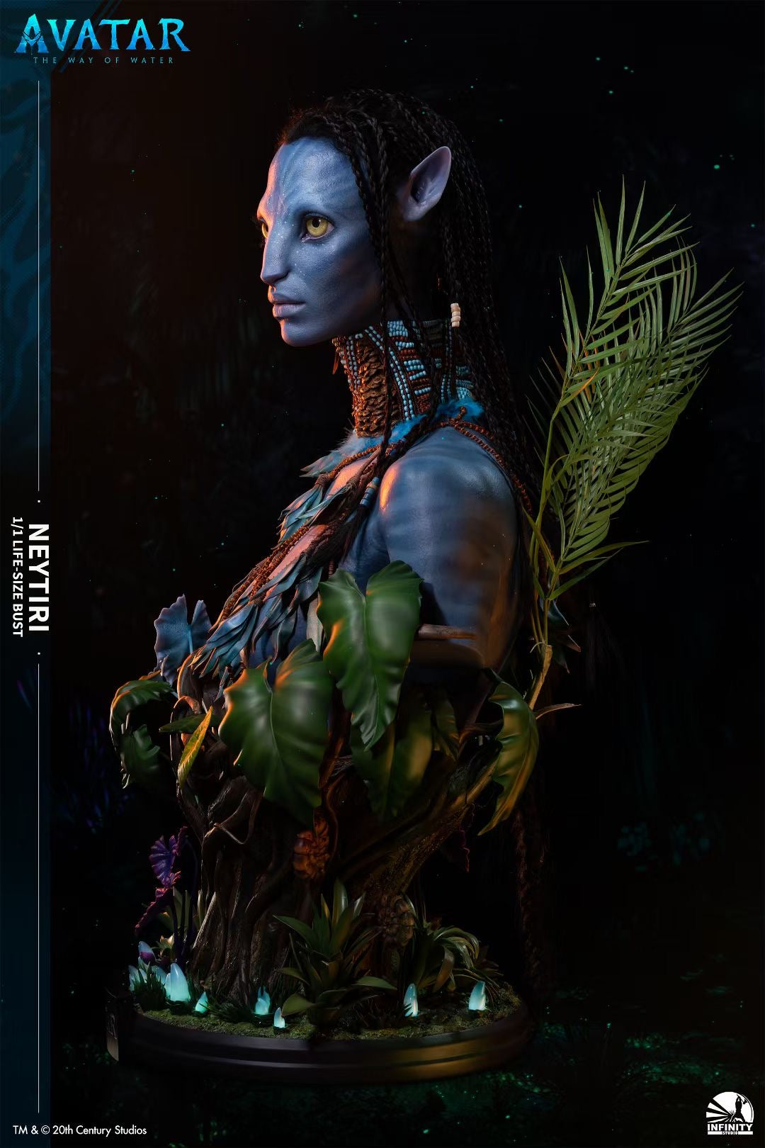 Infinity Studio - Licensed Avatar: The Way of Water Neytiri 1/1 Bust | 版权 阿凡达:水之道 涅提妮 1/1半身像