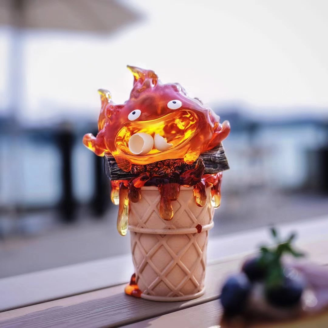 LongMiao Studio - Howl’s Moving Castle Ice Cream Calcifer | 哈尔的移动城堡 冰淇凌卡尔西法
